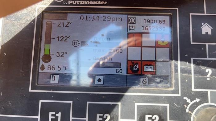 Used 2021 Putzmeister Concrete pump