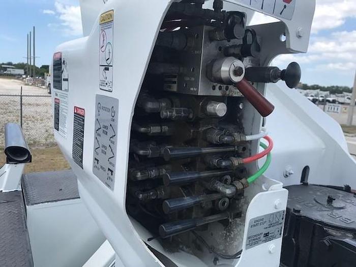 Used 2009 Ford F750 4x2 Utility Altec AM55-MH Over-Center Bucket Truck