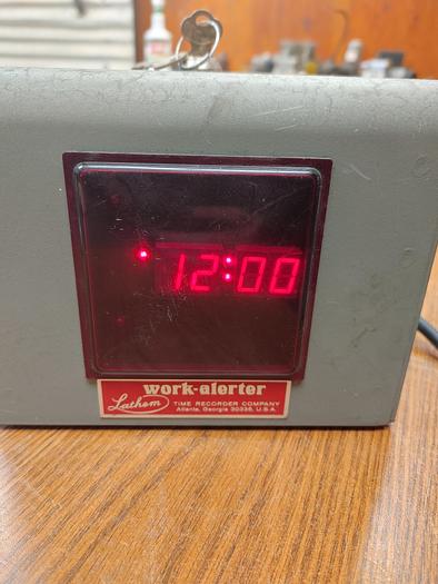 Used Lathem Work-Alerter DWA-H serial14390(G)
