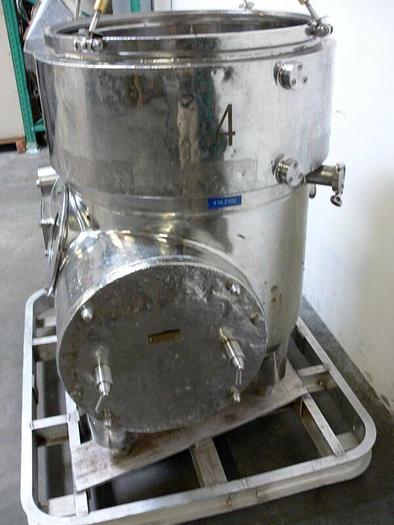 Used Westfalia Separator BKA 35-86-076 All Stainless Steel - Missing Rotor