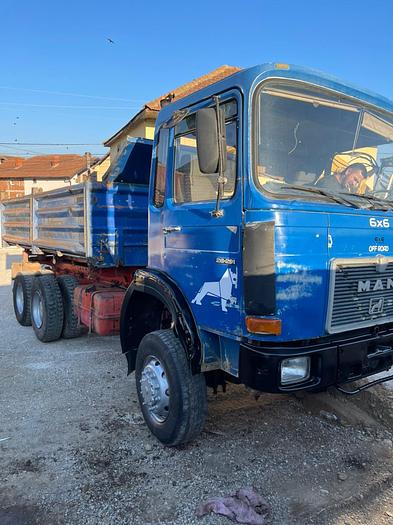 Gebruikt 1988 MAN 26.391 6x6 FULL STEEL KIPPER