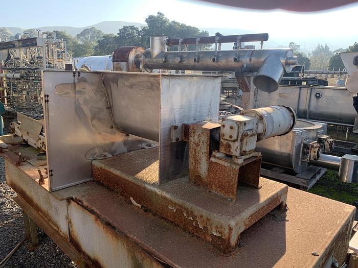 Used Feeder, Screw, 5", S/st, Acrison, Mdl 203-130P, 1 HP, #Z328775