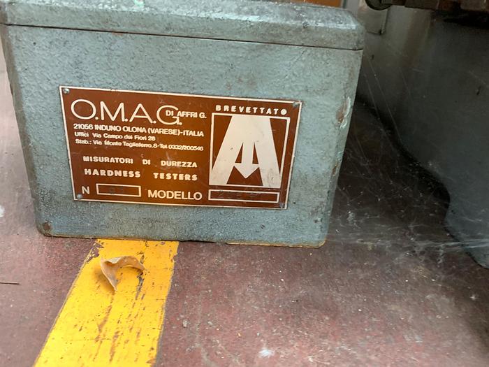 Used OMAG 206 RT hardness tester