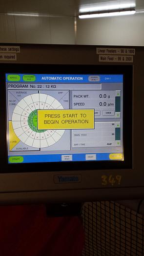 Used YAMATO 20 head weigher  Dataweigh ADW-420 MWH SOLD