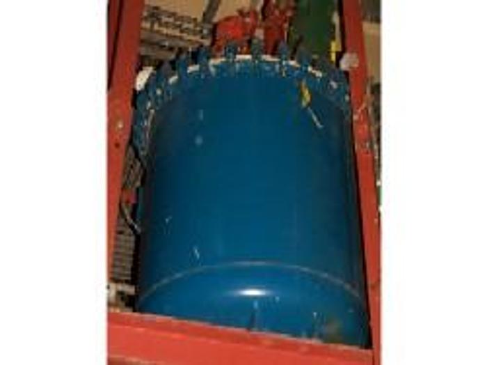 Used Pfaudler 100 gallon vertical #5015 glass lined vacuum receiver