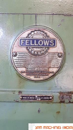 Used Fellows 36" Gear Shaper