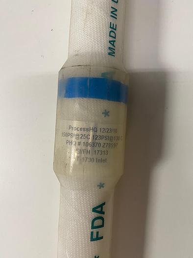 Used AdvantaPure APSM-P-1000 2" x 44" Flexible Silicon Hose 150PSI