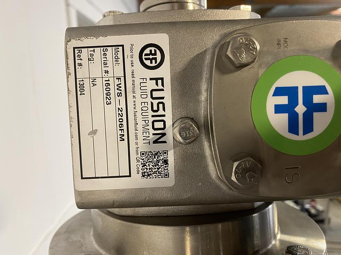 Used Holloway  2000 Liter Stainless Steel 100 PSI Jacketed Process Vessel w/ Agitator