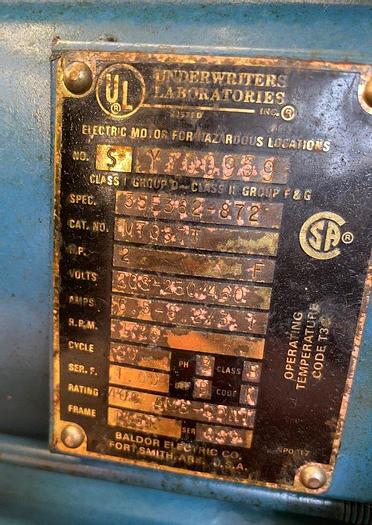 Used 2 HP HOCKMEYER HIGH SPEED LAB VACUUM DISPERSER – JACKETED – XP (#9723)