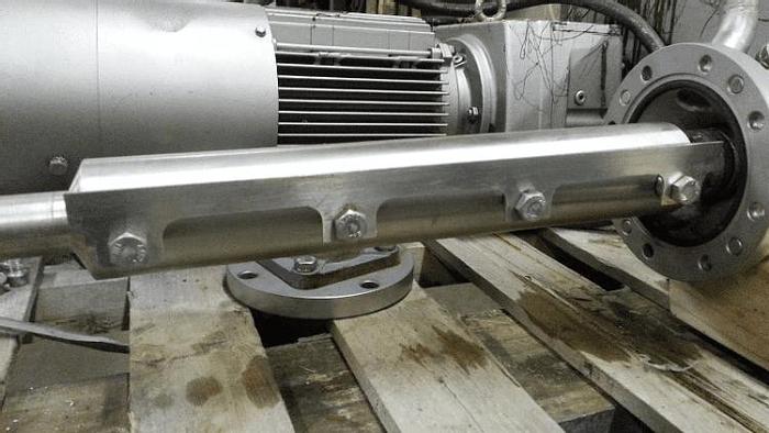 Used 1.50 SQ. FT. SCRAPED SURFACE HEAT EXCHANGER – SANITARY S/S