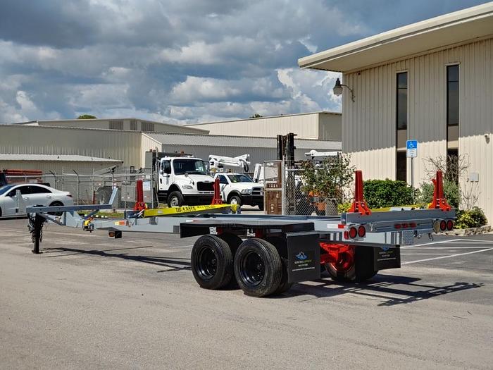 Used 2007 Brindle PT30T TA EB Extendable Pole Trailer - 85315