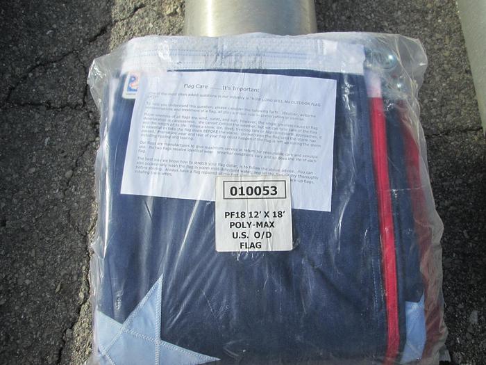 Used 55' Flag Pole and Flag