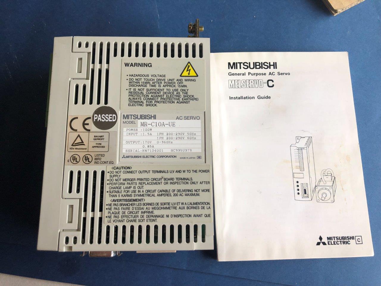 Mitsubishi MR-C10A-UE Melservo AC Servo Drive - New in Box