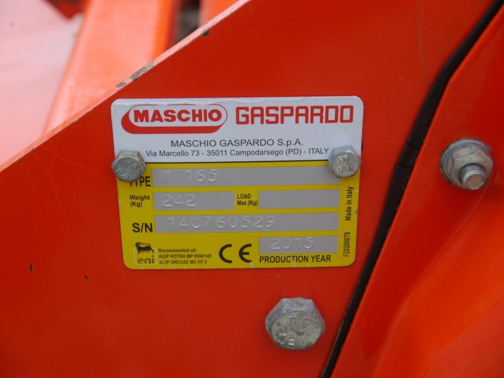 Used Maschio W 165 Rotavator
