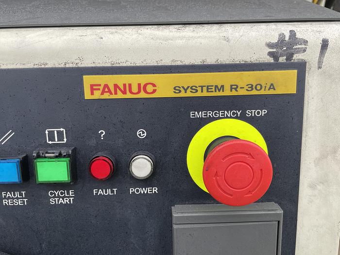 Used FANUC M10IA DUAL ARM ROBOTIC FOAM CELL WITH A/B SIDED INDEX TABLE/COULD CONVERT TO WELD CELL