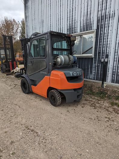 Used Toyota Outdoor Forklift Cab Truck