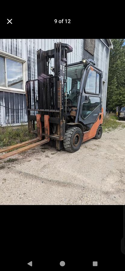 Used 2018 Toyota 8 Series Diesel Forklift