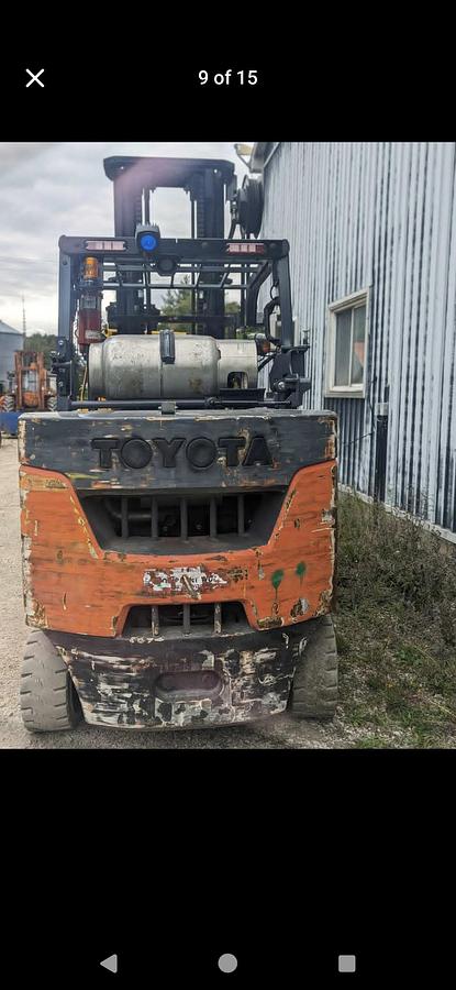 Used 2018 Toyota 12000 lb Boxcar Special Forklifg