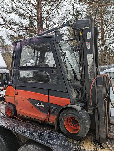 Used 2015 Linde E35 Electric Outdoor Forklift