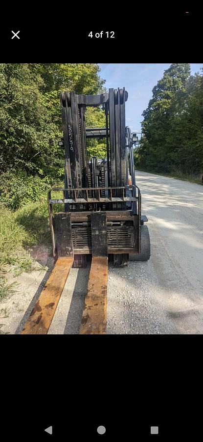 Used 2021 Toyota 8000 Lb Forklift