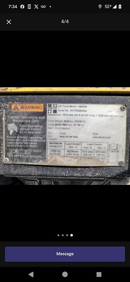 Used Hyster H