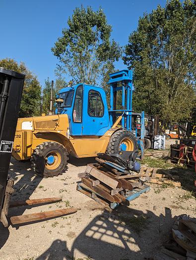 Used 12000 lb 4x4 Diesel Forklift