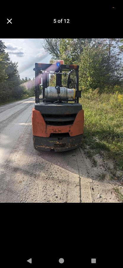 Used 2021 Toyota 8000 Lb Forklift