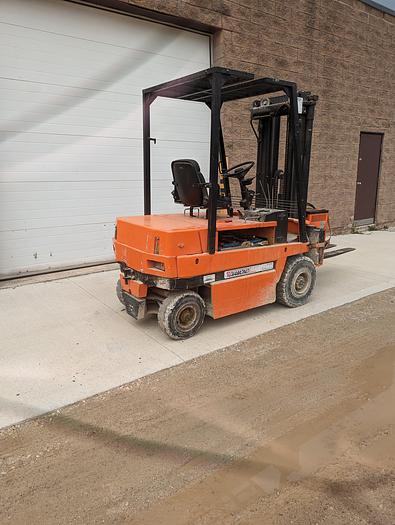 Used Mitsubishi Outdoor Electric Forklift