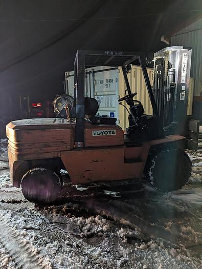 Used 1996 Toyota Outdoor 5 Ton Forklift