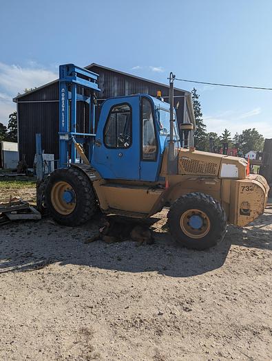 Used 12000 lb 4x4 Diesel Forklift