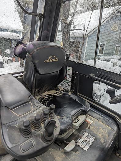 Used 2015 Linde E35 Electric Outdoor Forklift