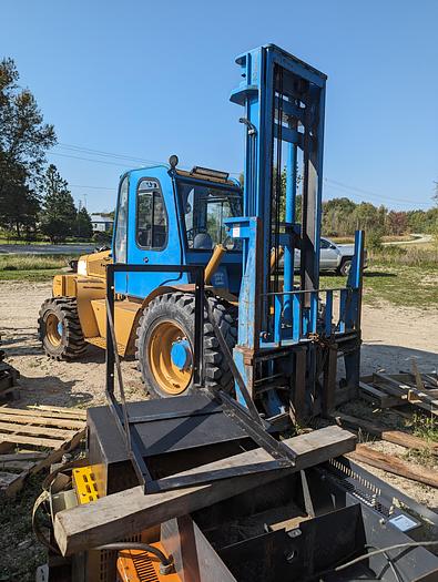 Used 12000 lb 4x4 Diesel Forklift