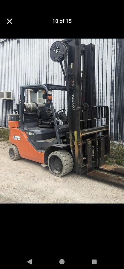 Used 2018 Toyota 12000 lb Boxcar Special Forklifg