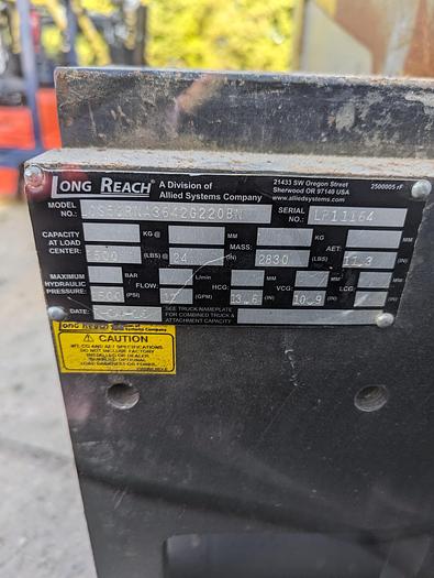 Used Rotating Fork Box Clamp