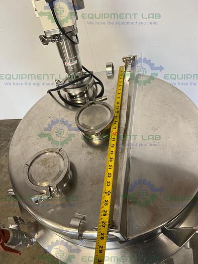 Used DCI 200 L Stainless Steel Jacketed Reactor Mixing Tank w/ PharMix Agitator