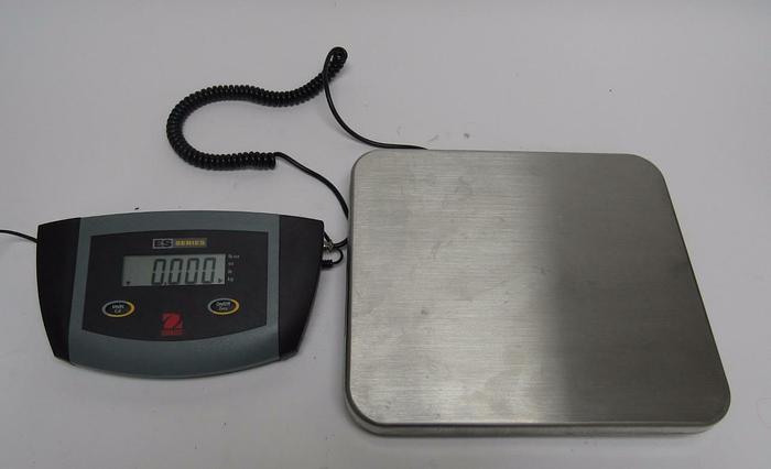 Used Ohaus ES6R Low Profile Bench Scale - Shipping &amp; Receiving Scale (2158A)