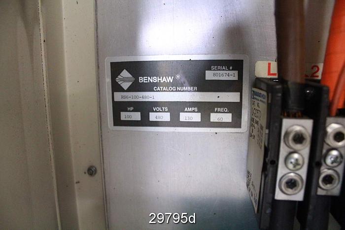 Used Benshaw RS6-100-480-1 Soft Starter with Controls #29795