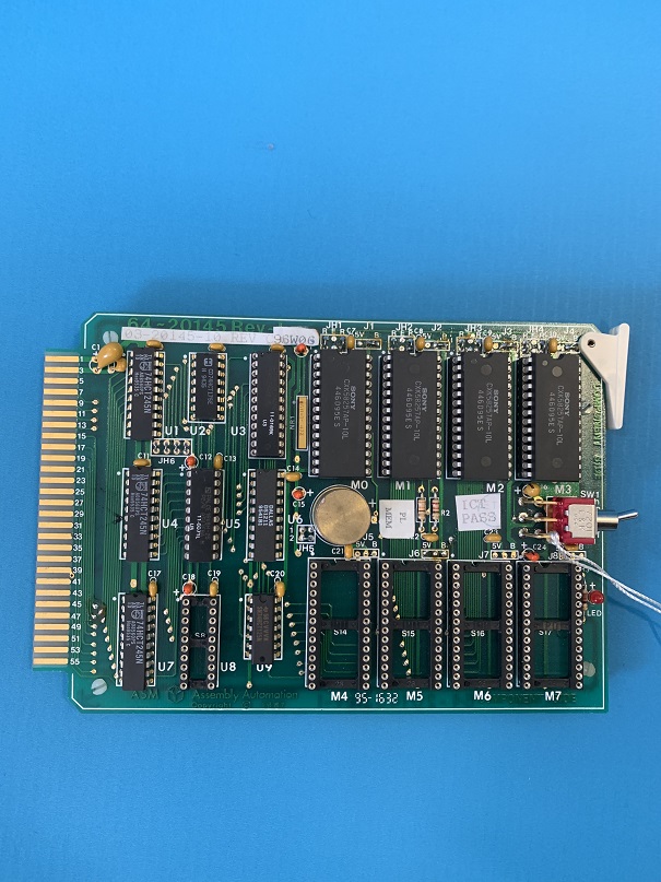 Used ASM Assembly Automation Memory Board AB509A