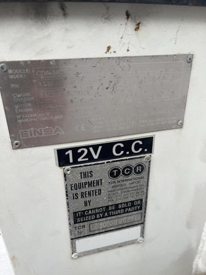 Used 2007 EINSA CDA14C