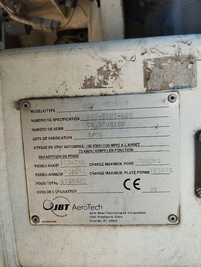 Used 2008 JBT COMMANDER-15