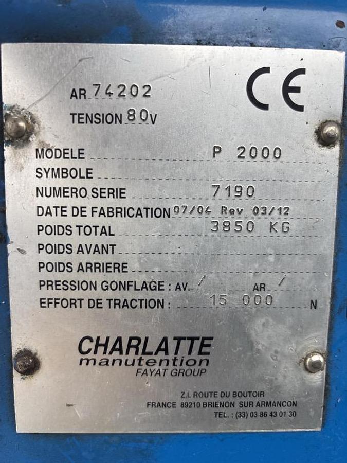 Premium 2004 CHARLATTE P2000-E