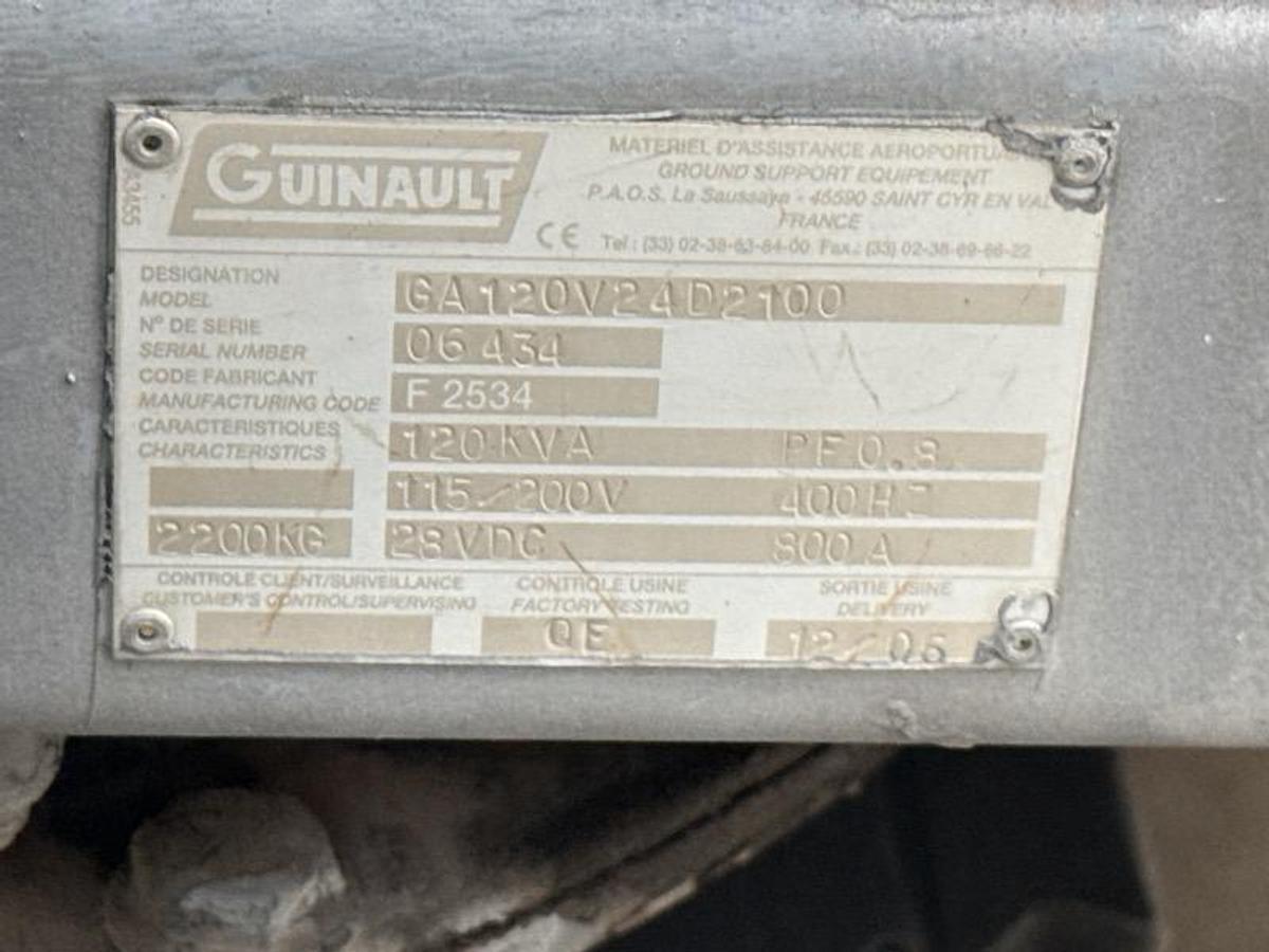 Used 2006 GUINAULT GA120