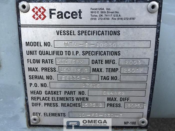 Used Unit #: 512 - 2003 Jet-A refueler. Manufactured by Gariste.