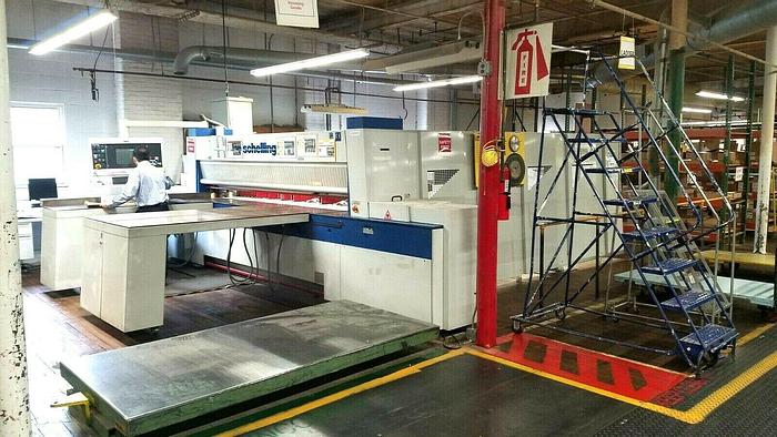 Used 2001 Schelling FMH 330/310 CNC Automatic Panel Beam Saw with lift table