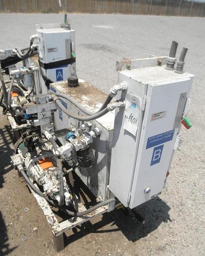 Used Dumper, Bin, Tote, FMC, S/st, Hydraulic, 800 lb (2) #S741235