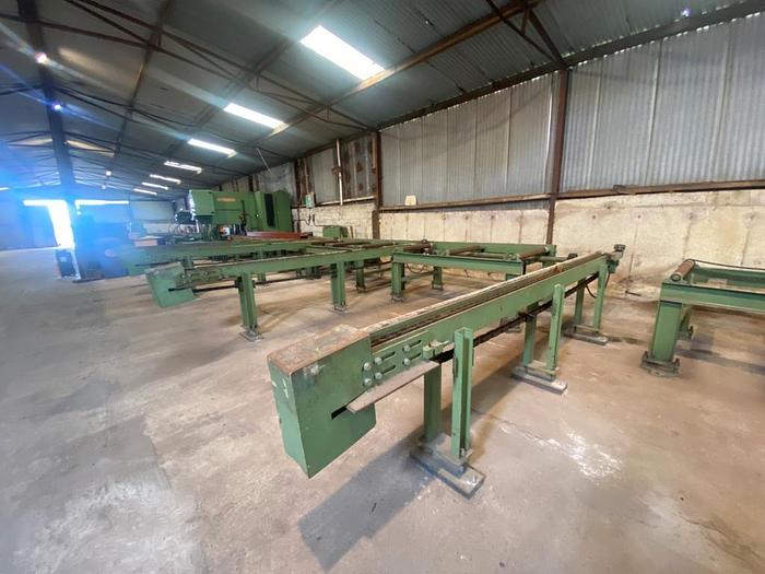 Used 2001 Peddinghaus BDL760/3 with Meba 400DG-700 Saw/Drill Line