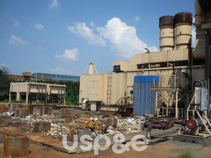 Used 40 MW 1995 Used GE LM6000 PA Natural Gas Combine Cycle Power Plant