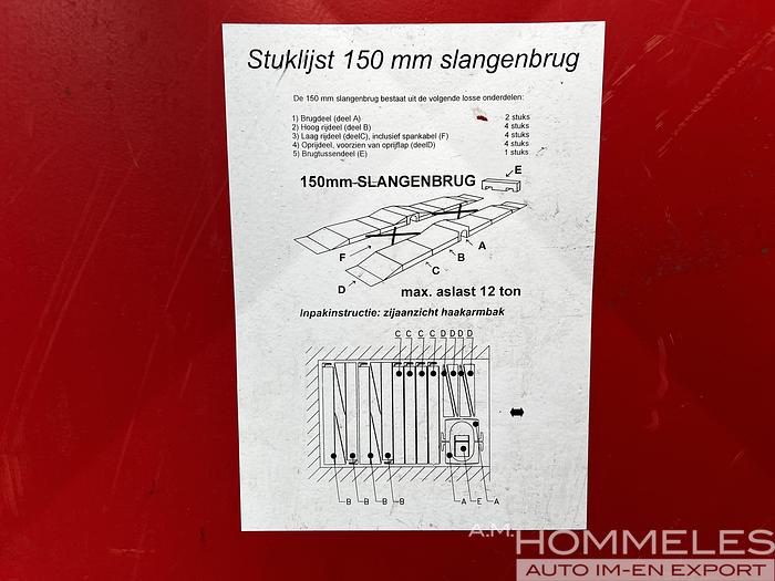 Used HYTRANS FIRE SYSTEM HOSE CONTAINER