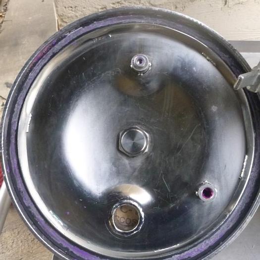Used Tank, 5 Gallon, S/st, 110 PSI, Full Vac, LaGrange, A #S743474