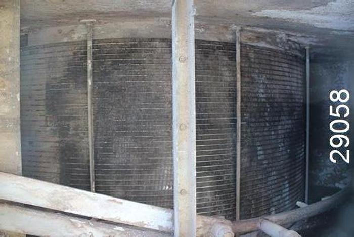 Used Ahlstrom Micra-Screen Double Bank, each Bank 24" width, Overall 60", 0.006" Slots #29058